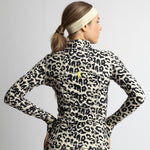 Activewear Jacket leo splashes black/sand - VIVI MARI