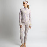 Activewear Jacket leo splashes lavender/grey - VIVI MARI