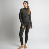 Activewear Jacket leo splashes navy/olive - VIVI MARI