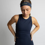Activewear Top cropped navy - VIVI MARI