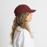 Cap solid wine red/soft pink - VIVI MARI