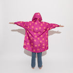 Kids Raincoat dots magenta/peach - VIVI MARI