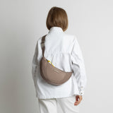 Padded Hip Bag medium - dark mushroom - VIVI MARI