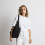 Padded Hip Bag oversized - black - VIVI MARI