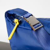 Padded Hip Bag oversized - blue - VIVI MARI