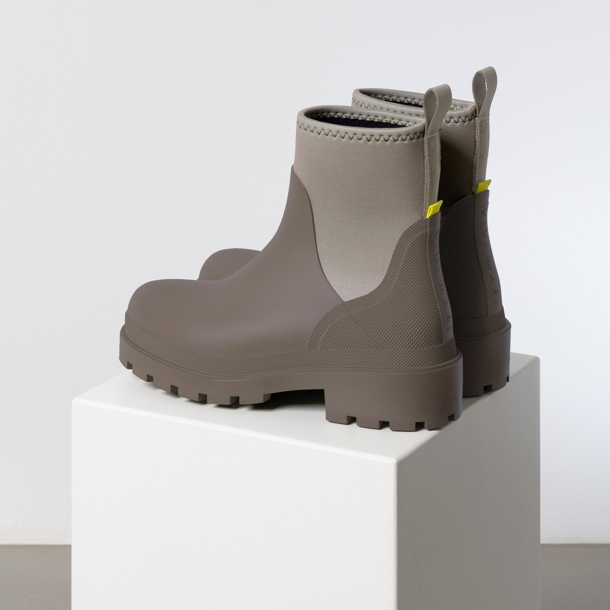 Rainboots short solid mushroom - VIVI MARI