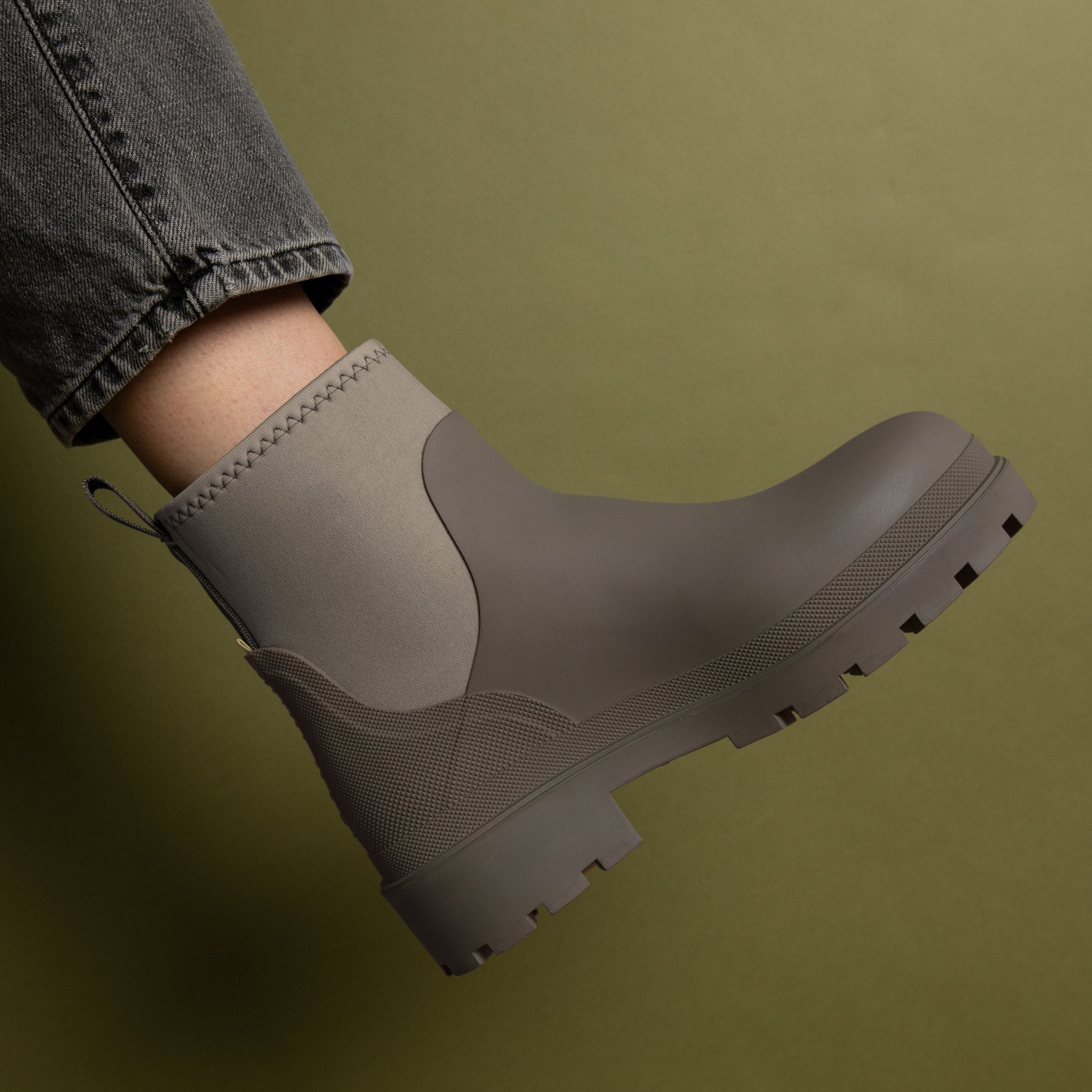 Rainboots short solid mushroom - VIVI MARI