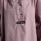 Raincoat solid ash plum - VIVI MARI