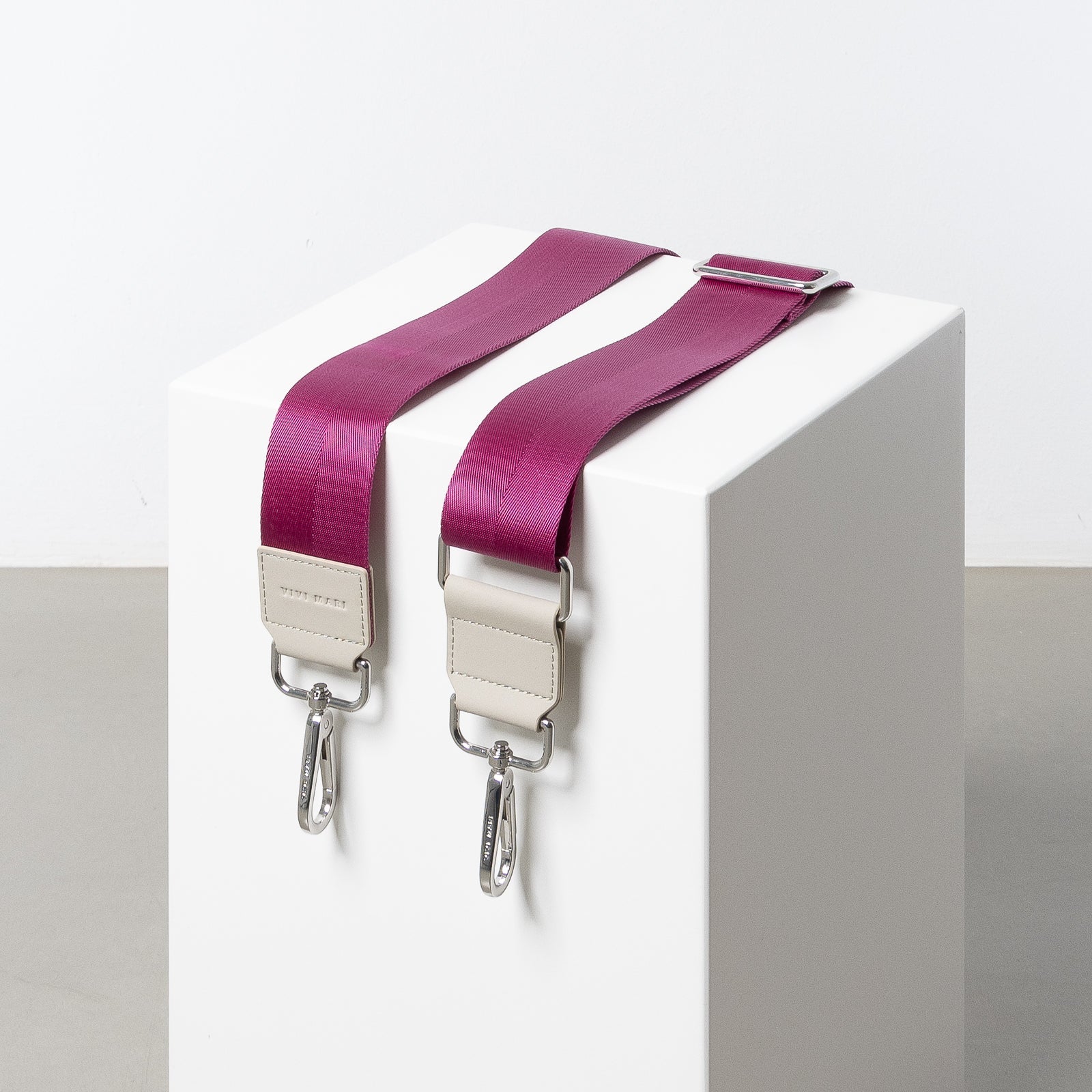 strap deep magenta - stone - VIVI MARI