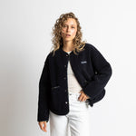 Teddy Fleece Jacket - navy - VIVI MARI