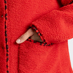 Teddy Fleece Jacket - true red - VIVI MARI