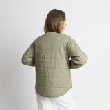 Ultra Light Puffer Jacket pale olive/leo olive - pale olive - VIVI MARI