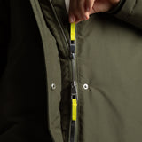 Winter Parka olive/leo navy - olive - VIVI MARI