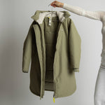 Winter Parka pale olive/sand - VIVI MARI