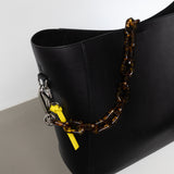 strap acrylic chain leo - short