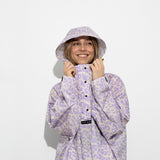 Raincoat leo splashes lavender/grey - VIVI MARI