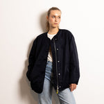 Reversible Bomber Jacket - navy/caramel - VIVI MARI