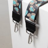 strap abstract leopard taupe/mint - black - VIVI MARI
