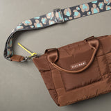 strap abstract leopard taupe/mint - tan - VIVI MARI