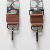 strap abstract leopard taupe/mint - tan - VIVI MARI