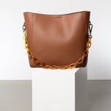 strap acrylic chain amber - short - VIVI MARI