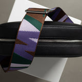 strap snippets green/lavender - black - VIVI MARI