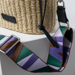 strap snippets green/lavender - black - VIVI MARI