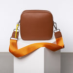 strap spicy orange - tan - VIVI MARI