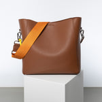 strap spicy orange - tan - VIVI MARI