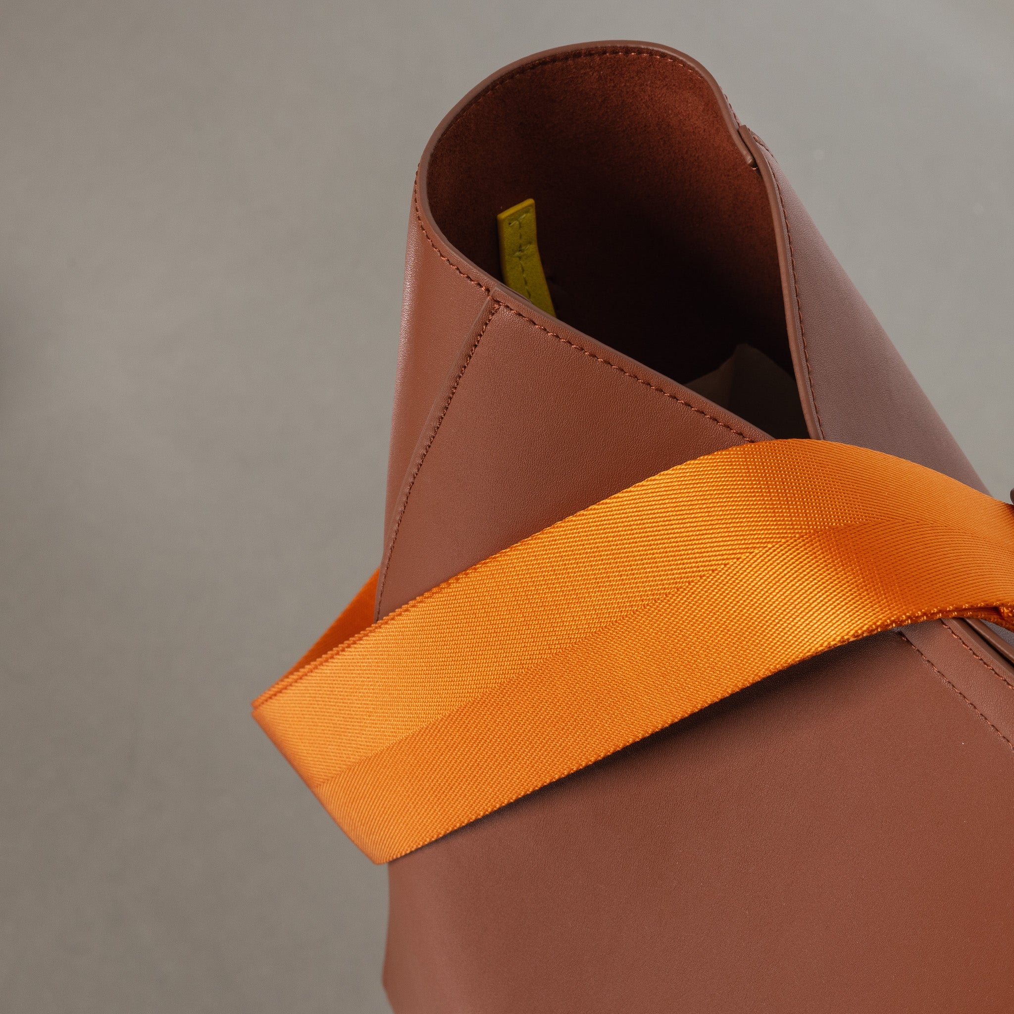 strap spicy orange - tan - VIVI MARI